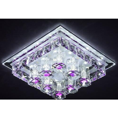 New arrival circle Modern LED Crystal Ceiling Lights entranceway hallway lights Aisle restaurant lighting