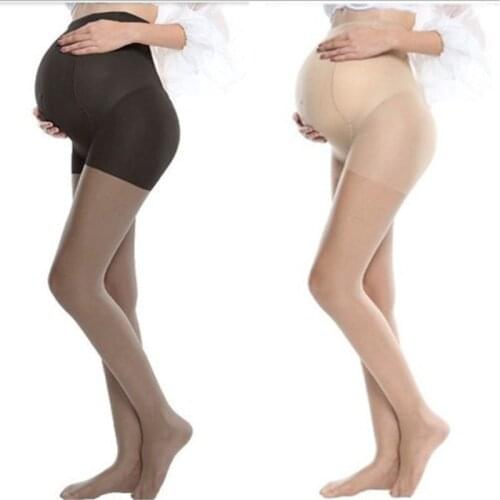Pregnant Women U-shaped Stocks Anti-hook Silk Spring and Summer Fat Bottoming Socks Pantyhose Large Size Womens Stock Wholesale