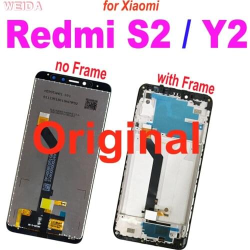 5.99'' Original LCD For Xiaomi Redmi S2 LCD Display Touch Screen Digitizer Assembly Replacement with Frame For Redmi S2 Y2 LCD