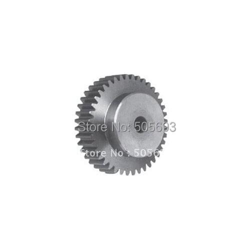 C45 steel 20teeth 1.5M spur gear with 13mm width 10mm central hole