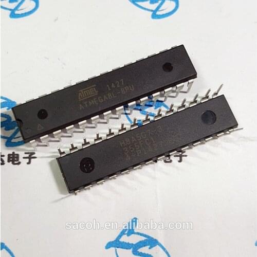 2PCS/lot New Original ATMEGA8L-8PU ATMEGA8L-8 or ATMEGA8L-8PN or ATMEGA8-16PU ATMEGA8-16PN ATMEGA8L DIP-28 Programmable Flash