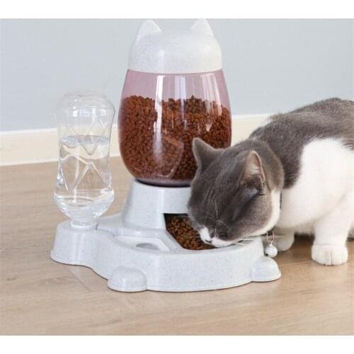 5 Style Pet Cat Bowl Dog for Cats Feeder Bowls Kitten Automatic Drinking Fountain 2.8L Capacity Puppy Feeding Waterer Products