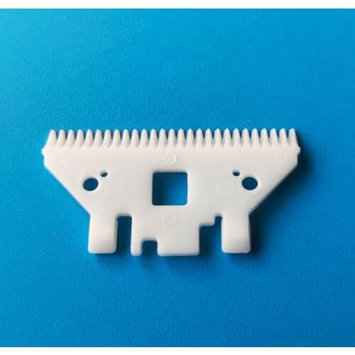 Free shipping 5pcs 27 teeth white zirconia ceramic clipper blade