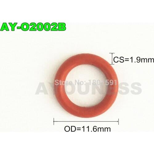 Free shipping 500units Fuel Injector Rubber Oring 7.8*1.9mm for Toyota Repair kits 23250-22040 (AY-O2002B)