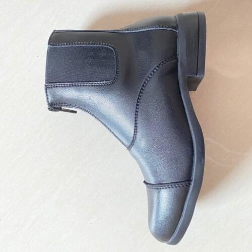 Childrens Adult Black Comfortable And Breathable Professional Riding Boots