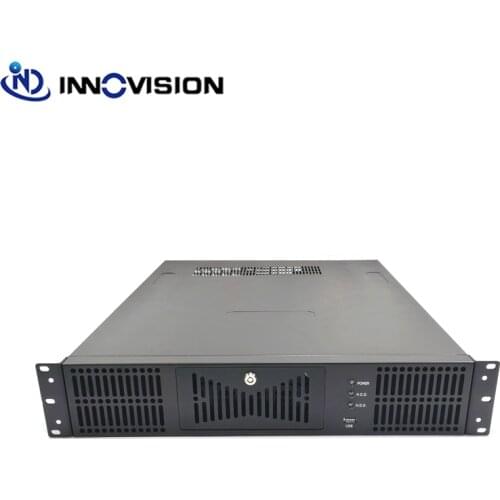 2U computer case for ATX M/B with 7half-length PCI PCIe expanional card slots