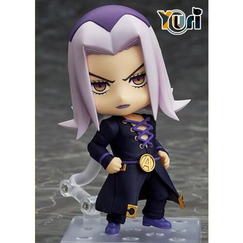 Anime JoJos Bizarre Adventure Leone Abbacchio Action Figure Doll Stand Model Toy Display Cosplay Collection Gift C in Stock