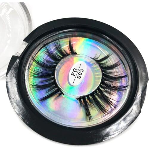 Flash girl FG 005 1pair luxury and long natural false Full Strip Eye Lashes