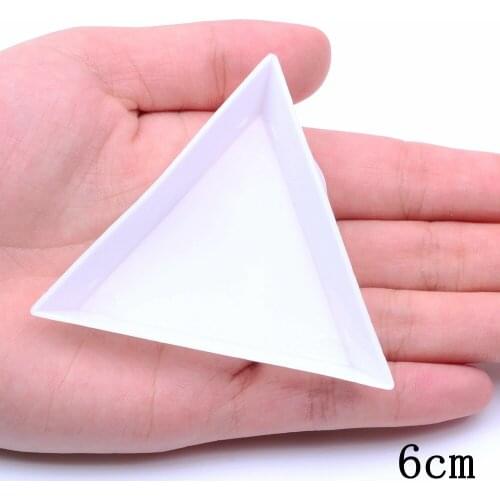 Small Tray Box 1pc 6cm Tray Nail Tool Tray For Nail Rhinestones Factory Direct DIY Garment Wedding Nail Art Jewelry Making Tools