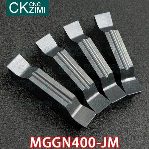 MGGN400-JM ZM1125 MGGN 400 JM 4mm Carbide Inserts Cutting grooving Inserts Slotting tools CNC Machinery Metal lathe cutter Tools