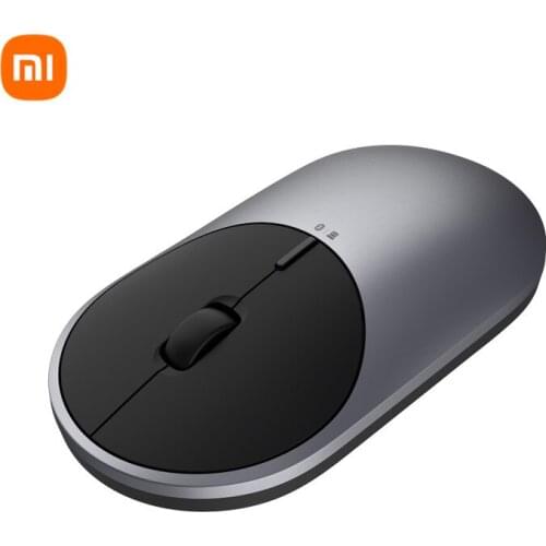 Original Xiaomi Portable Wireless Mouse 1200DPI 2.4GHz Bluetooth Optical Mute Super Slim Mini Laptop PC Office home Travel Mouse