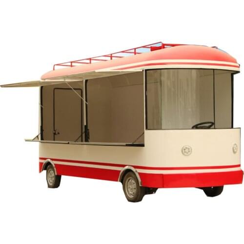 Outdoor use electric food cart trailer for sale