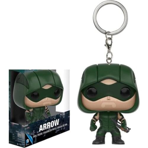 POP Arrow Keychain Vinyl Action Figure Key Chain Collectible Model Toy with Original box