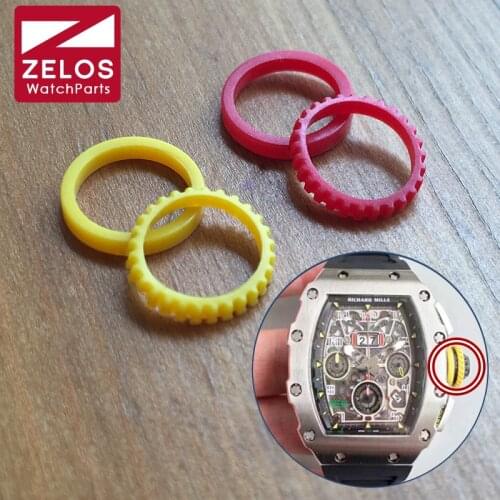 Rubber crown ring for the Richard mille RM11-03 automatic watch aftermarket replacement parts tools