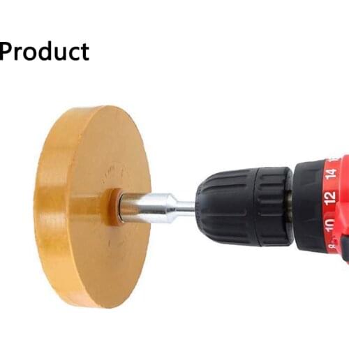Car Decal Remover Pneumatic Rubber Remover Wheel Sticker Film Glue Removal Eraser Scraper Disk Paint Cleaner Polish Tool