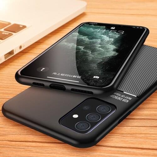 Silicone Matte Phone Back Cover For Samsung Galaxy F62 M51 Magnetic Holder Shockproof Case For Samsung Galaxy F 61 M 51 Fundas