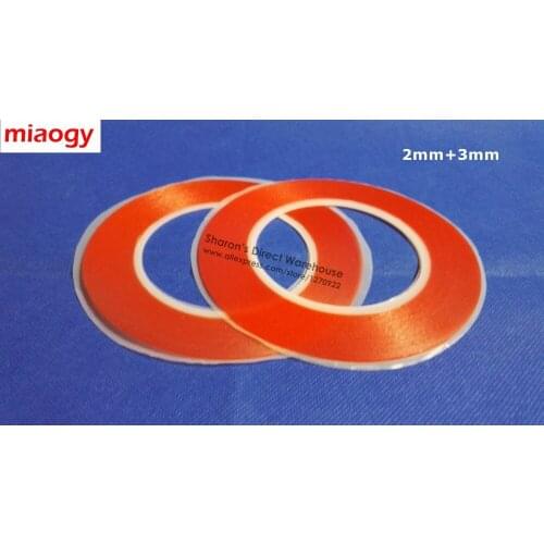 Miaogy (2mm+3mm wide) 25meters/roll Super Strong Glue Double Sided Tape, No Trace for Phone Camera Display, Battery, Lens