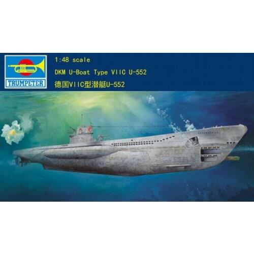 Trumpeter 1/48 06801 DKM U-BOAT Type VIIC U-552
