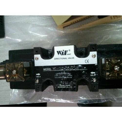 Win Hydraulic solenoid valve DIRECTIONAL VALVE MODEL WD-G03-C6-A2-N FOUND CHANa MACHINERY CO LTD