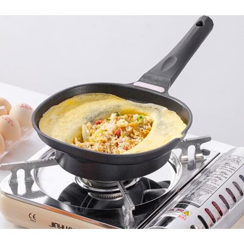 Japanese Omurice Pan Non-Stick Frying Pan Omelette Pan Cooking Utensils Breakfast Pan Omurice Mold Cookware Kitchen Supplies