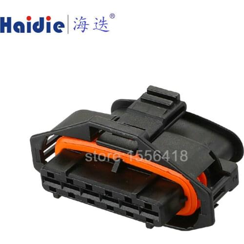 Free shipping 2sets 6pin plastic housing plug auto wiring harness waterproof cable connector 1 928 404 629 1928404629