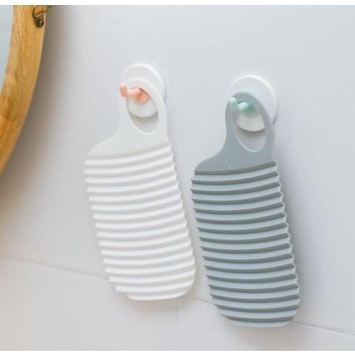 1Pc Travel Portable Thicken Mini Washboard Non Slip Laundry Accessories Board Washing Childrens Clothes Socks Cleaning Tools