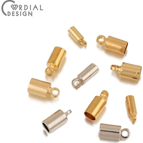 Cordial Design 20Pcs DIY Jewelry Accessories/Crimp & End Beads/Hand Made/Genuine Gold Plating/Jewelry Findings & Components