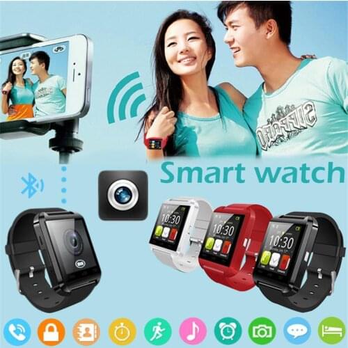 2018 New Arrival U8 Students' Adult Smart Watch Bluetooth Watch Phone Smart Bracelet Dropship 9.25