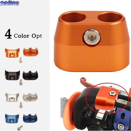 2021 Universal CNC Aluminium 100% Brand New Motorcycle Throttle Cable Protector For KT XC XCF XCW EXC SXF SMR RC SMC Motocross