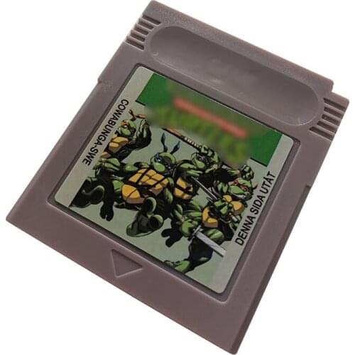 32-bit For Video Game Cartridge Console Card English Language Version grey