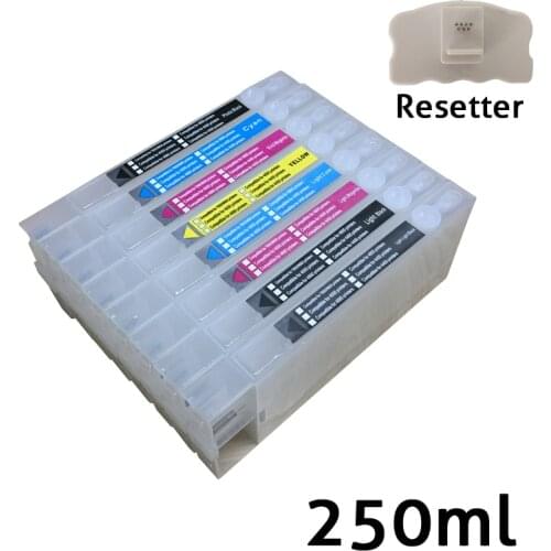 4800 refillable cartridge printer cartridge for Epson stylus pro 4800 printer T5651 with chips and chip resetter on high quality
