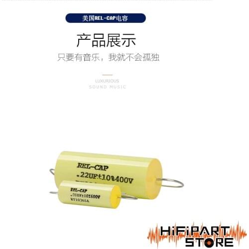 American Original REL-CAP TFT Capacitance HIFI Acoustic Fever Capacitance Multi-Numerical Capacitance