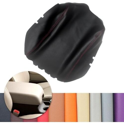 For Toyota Tundra 2007 2008 2009 2010 2011 2012 2013 Car Leather Center Armrest Console Box Lid Cover Interior Sticker Decor