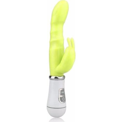 G Spot Vibrator for Women Dual Vibration Silicone Dildo Waterproof Female Vagina Clitoris Massager Sex Toys for Women Adult Toys