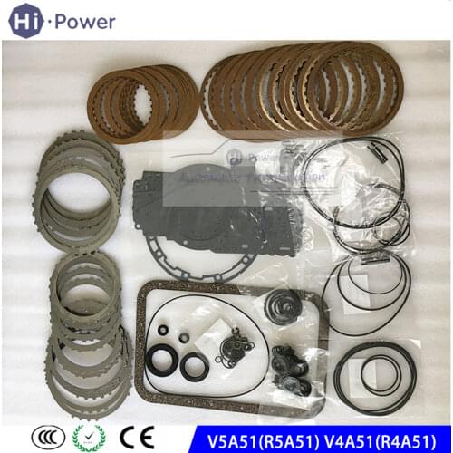 V4A51 V5A51 Automatic Transmission Master kit Transmission rebuild kit R4A51 R5A51 For Mitsubishi HYUNDAI KIA
