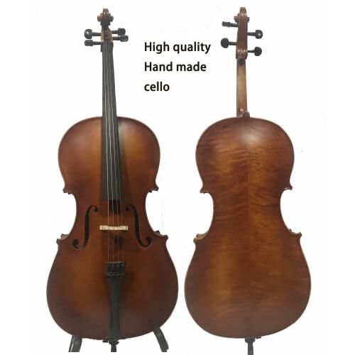 A Copy of Stradivara.Super value. Amzing Master Level Luthier Handmade 1/4 Cello “all European Wood” best model!old oil varnish