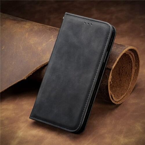 Leather Case For Redmi Note 10 9 8 Pro 7 8T 10T 9S 10S Flip Case Cover For Xiaomi Redmi 9A 9AT 9C NFC 9T Matte Magnet Funda