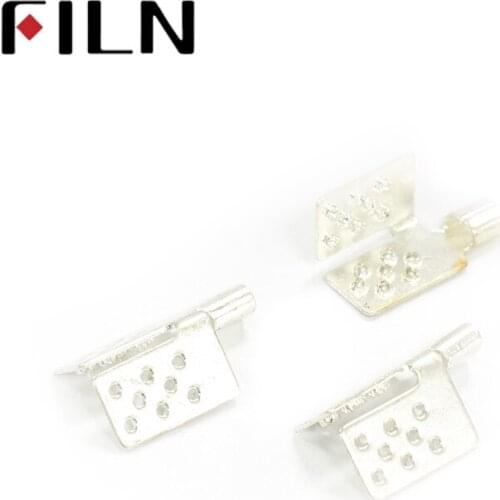 FILN 50pcs/lot Heating membrane clip silver plated Connection terminals wholesale Insulation tape electric film installation