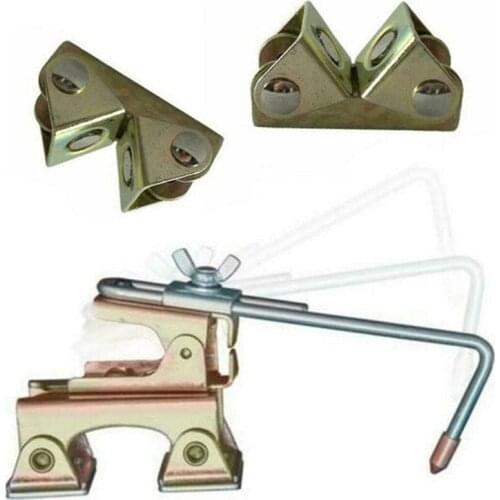 New 1PC Stainless Steel V Type Adjustable Magnetic Welding Clamps V Pads Fixture Holder Strong Welder High Quality