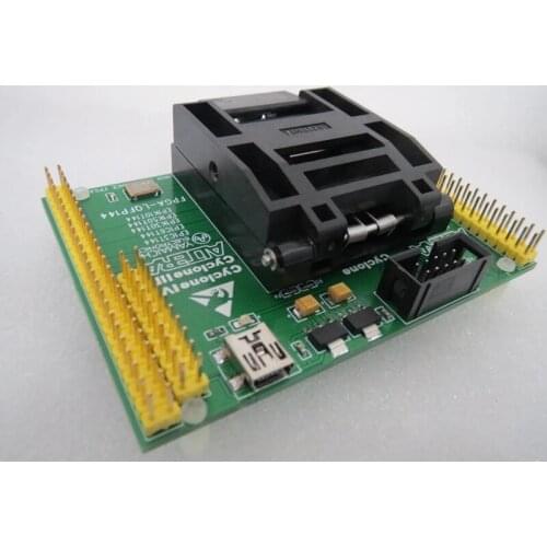 Original Altera IC Test Seat EP1C6T144/EP1C3T144 Burning Programm Socket Adapte JTAG interface