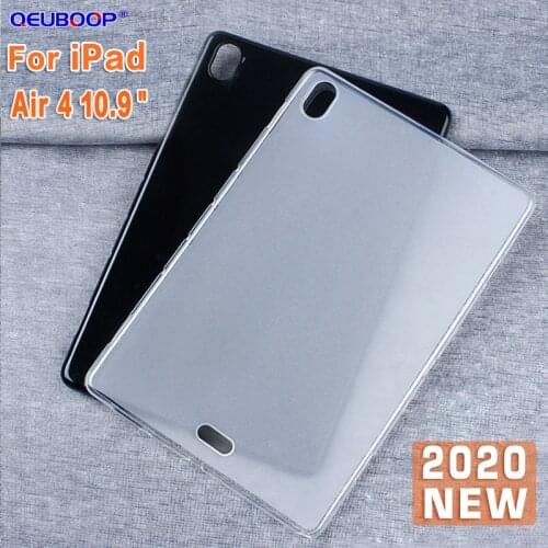For 2020 Apple iPad Air 4 10.9" TPU Tablet Case For iPad Air 4th generation slim soft Case silicone back cover A2324 A2072