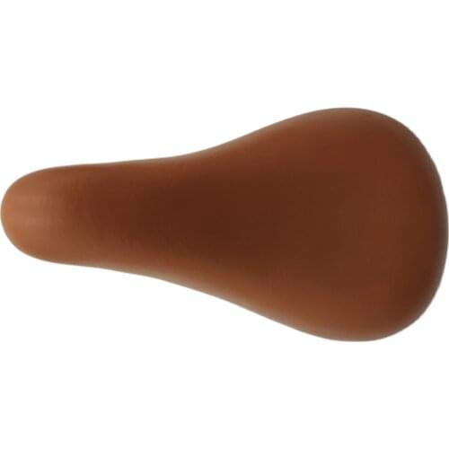 Comfortable Kids Bike Saddles Brown Color Saddles 25.4mm Seat Post Integrate Child Seat With Seatpost