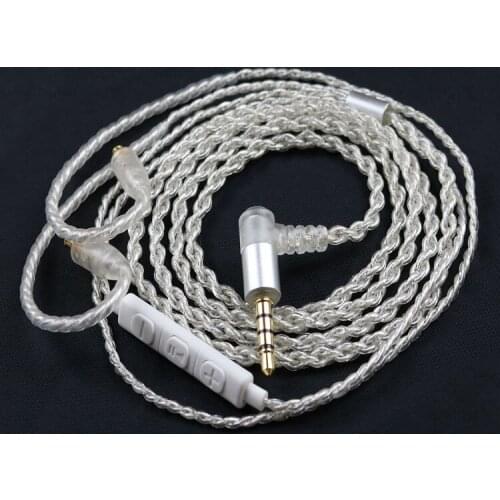 Custom A2DC E50/Ls70/Ls50/LS200 earphone wire with mic