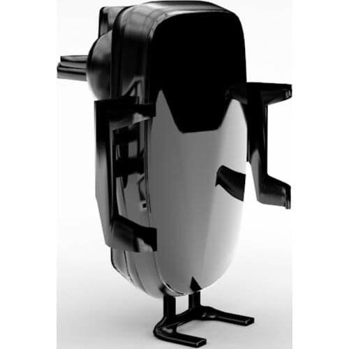 Live Glossy Magic Clip Car Wireless Charger 15w Fast Charge Apple 12 Bracket Base Smart Sensor Qc3