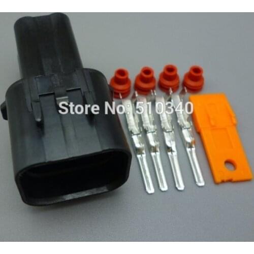 1set 2.2mm 4 Pin Male Sensors block plug auto Connectors