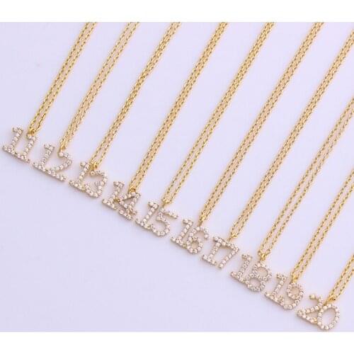 10 Digital Copper Material 11-20 Fashion Digital Decorative Jewelry Making Accessories