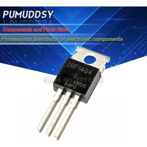 50pcs IRF1404 IRF1405 IRF1407 IRF2807 IRF3710 IRF3205 IRF3708 Transistor TO-220 TO220