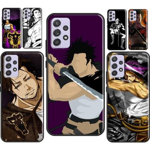 Yami Sukehiro Black Clover Case For Samsung A12 A32 A42 A52 A72 A11 A31 A41 A51 A71 A21S A20e M31S A10 A40 A50 A70