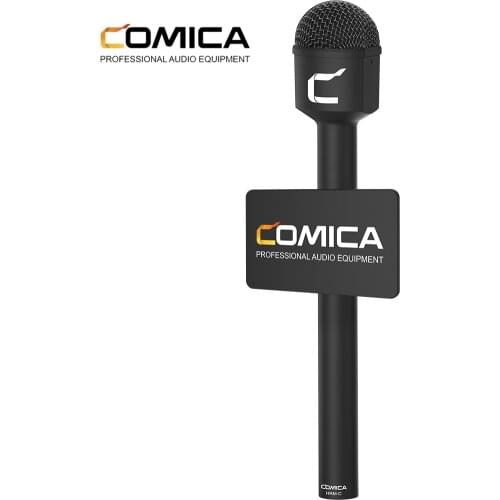 COMICA HRM-C Omnidirectional Dynamic Reporter/Interview Microphone for Camera