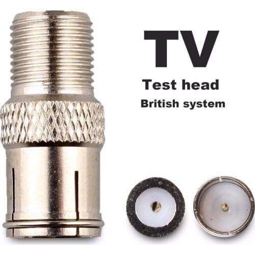 Spirit Processing Inch Test Head Fast Insert Transfer Head Connector F Head Cable Cable TV